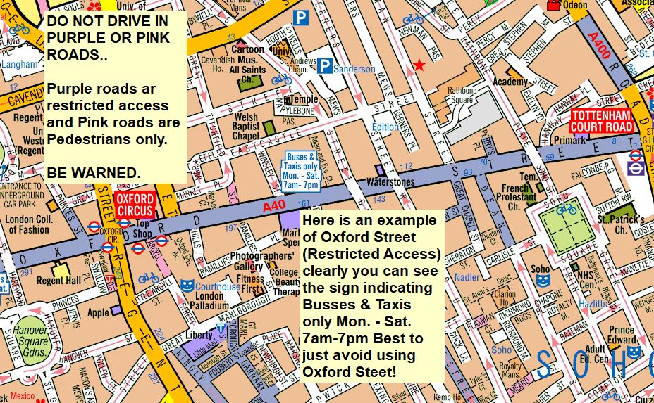 oxford street restricted access
